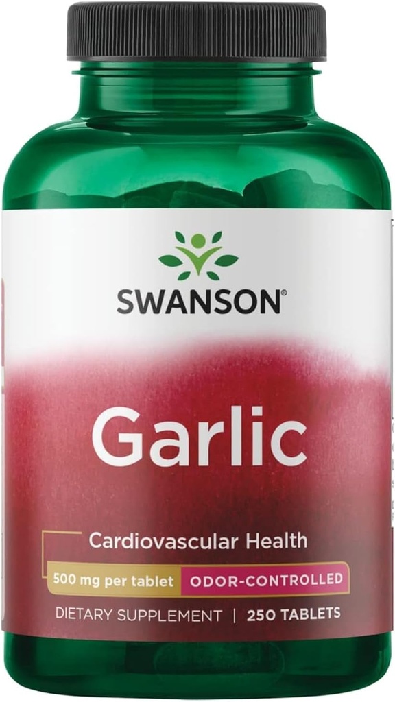 Swanson Best Usturoi Odor-CNTRL 500MG 250 TAB