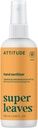 ATITUDE Spray de salubritate manuala pentru adulti si copii, EWG verificat, ucide Bacterii si Germeni, Vegan, Orange Blossom & Eucalipt, 3.38 Fl Oz (Spray Bottle)
