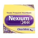 Nexium 24HR ClearMinis Acid Reductor Arsuri la stomac Relief Capsule de eliberare întârziate Pentru toată ziua și toată noaptea protecție împotriva arsurilor la stomac frecvente, Arsuri la stomac Medicină cu Esomeprazol Magneziu - 42 Număr de