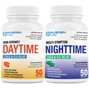 Puregen Labs Daytime and Nighttime Combo Pack, Rece and Flu Result Medicine 