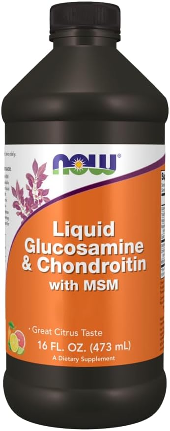 ACUM ALIMENTAŢII Glucosamină lichidă & Chondroitin MSM, 16 FZ
