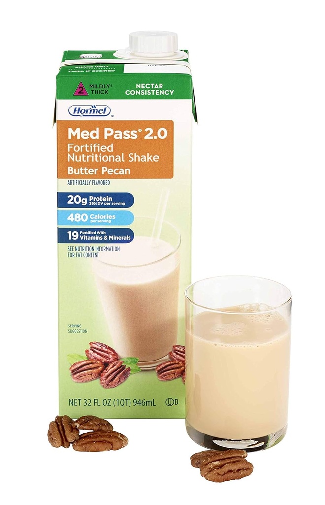 Med Pass 2.0 Unt Aromă Pecan 32 oz. Cutie gata de utilizare, 46463 - Vândut de: Pachet de unul
