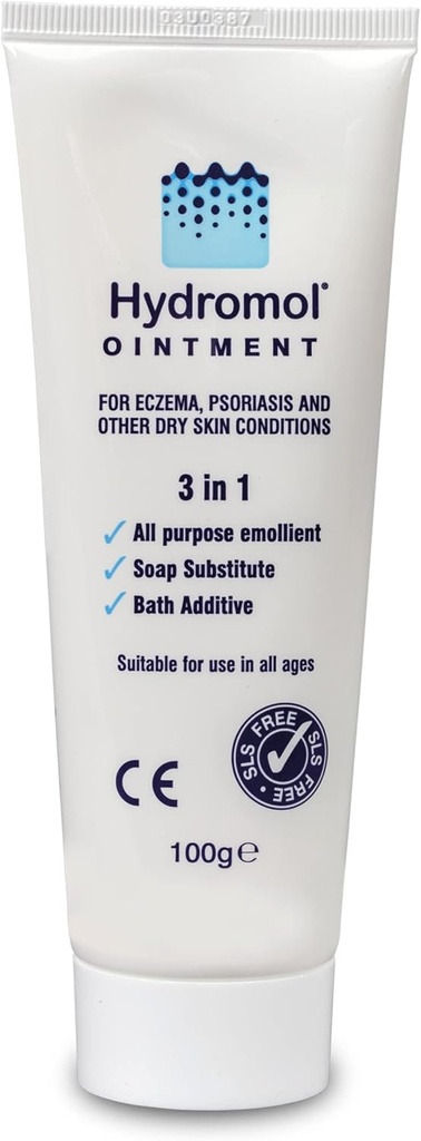 Unguent 100g Tube pentru Managementul Dermatitei, Eczemei, Psoriazisului şi a altor condiţii ale pielii uscate (Pachet de 1)