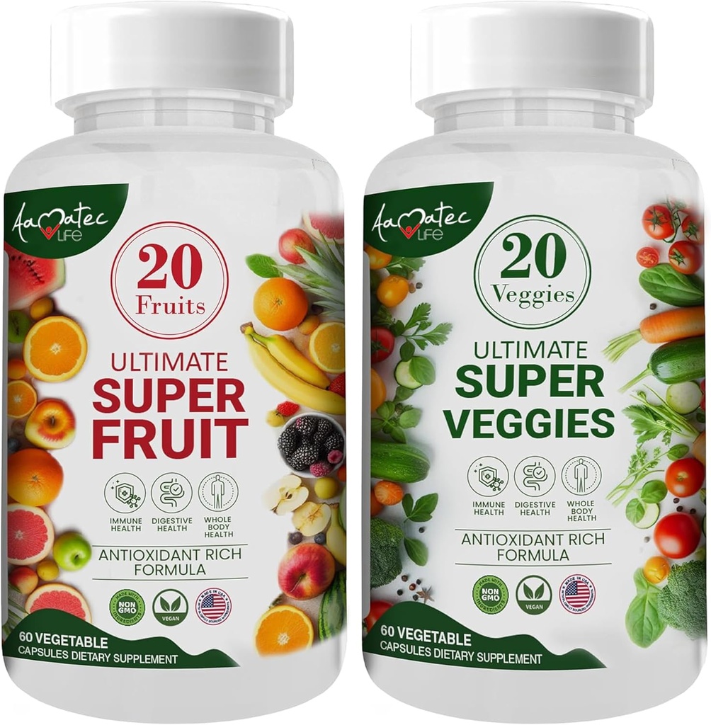 Aamatec Life Fruit and Veggies Suplimente cu 70 fructe si legume 