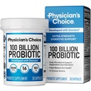 CHOICE de medic 100 Miliarde avansat Probiotic - 16 Straiuri + Prebiotice organice - Digestive & Gut Health - Sprijină constipație ocazională, diaree, gaze și balonare - Probiotice pentru femei și bărbați