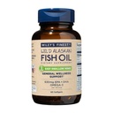 Wiley Finest Wild Alaska ulei de pește Easy Swallow Minis - Omega-3 supliment de ulei de pește pentru adulți și copii - Dublu putere 630 mg EPA și DHA Supliment natural - 60 Mini Softgels (30 Serviri)
