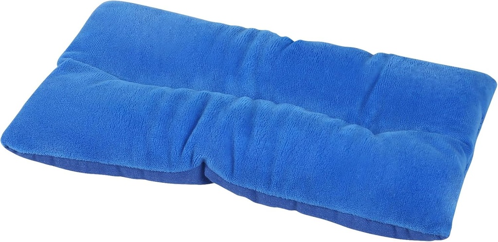 Atsuwell Microwave Heating Pad, Rice Microwavable Moist Pack pentru cramps, Neck and Shoulders, Knee, Wrist, Joints, Bean Bag Heating Pad for Warm Compress, Relaxation, Blue