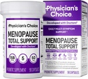 Menopauza Medicului Menopauza Supliment probiotic pentru femei - Suportă Echilibru hormonal, Flash-uri fierbinți, Transpirații nocturne, Managementul greutății, Blooting & Gut Health - cu Black Cohosh, Resveratrol+ - 90ct