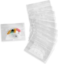Pill Pouch Bags - (Pachet de 100) 4' x 2.75" - 3 Mil BPA-Free, Poly Bag de unică folosință Zipper Pills Baggies, Daily AM PM Travel Medicine Organizer Pastile de stocare, Cel mai bun clar reutilizabil cu Write-on Labels