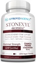 Stiinta aprobata Stonexil - Suport Herbal pentru Pietrele Rinichilor - 60 Capsule - Chanca Piedra - Absorbtie ridicata - 1 luna de aprovizionare - Vegan