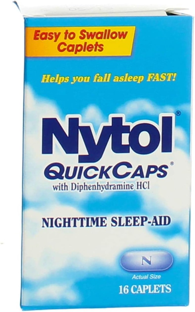 Nytol QuickCaps 16 Capace (Pachet de 5)