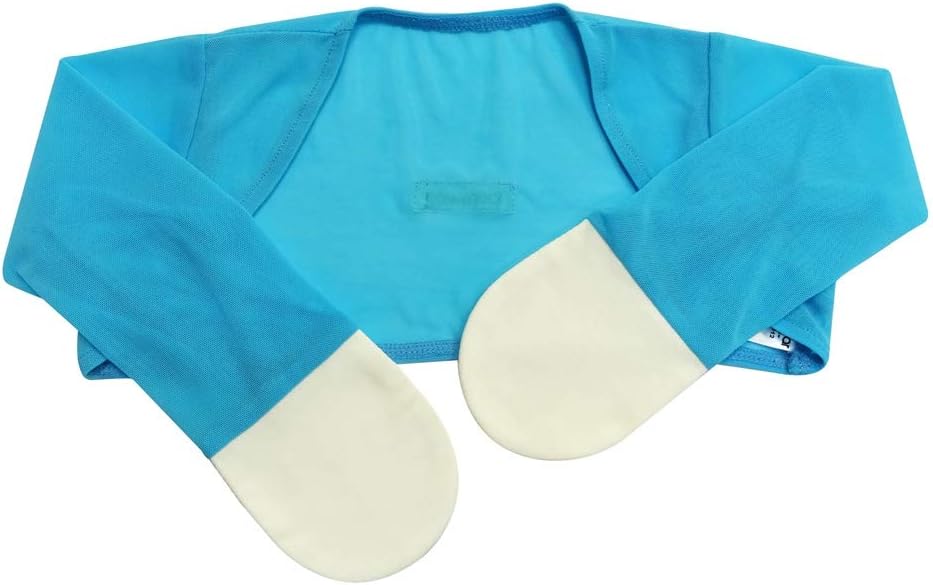 Zinc-Infuzat de vară Mesh Maneci Mitten pentru copii cu eczemă - Wrap terapie umed