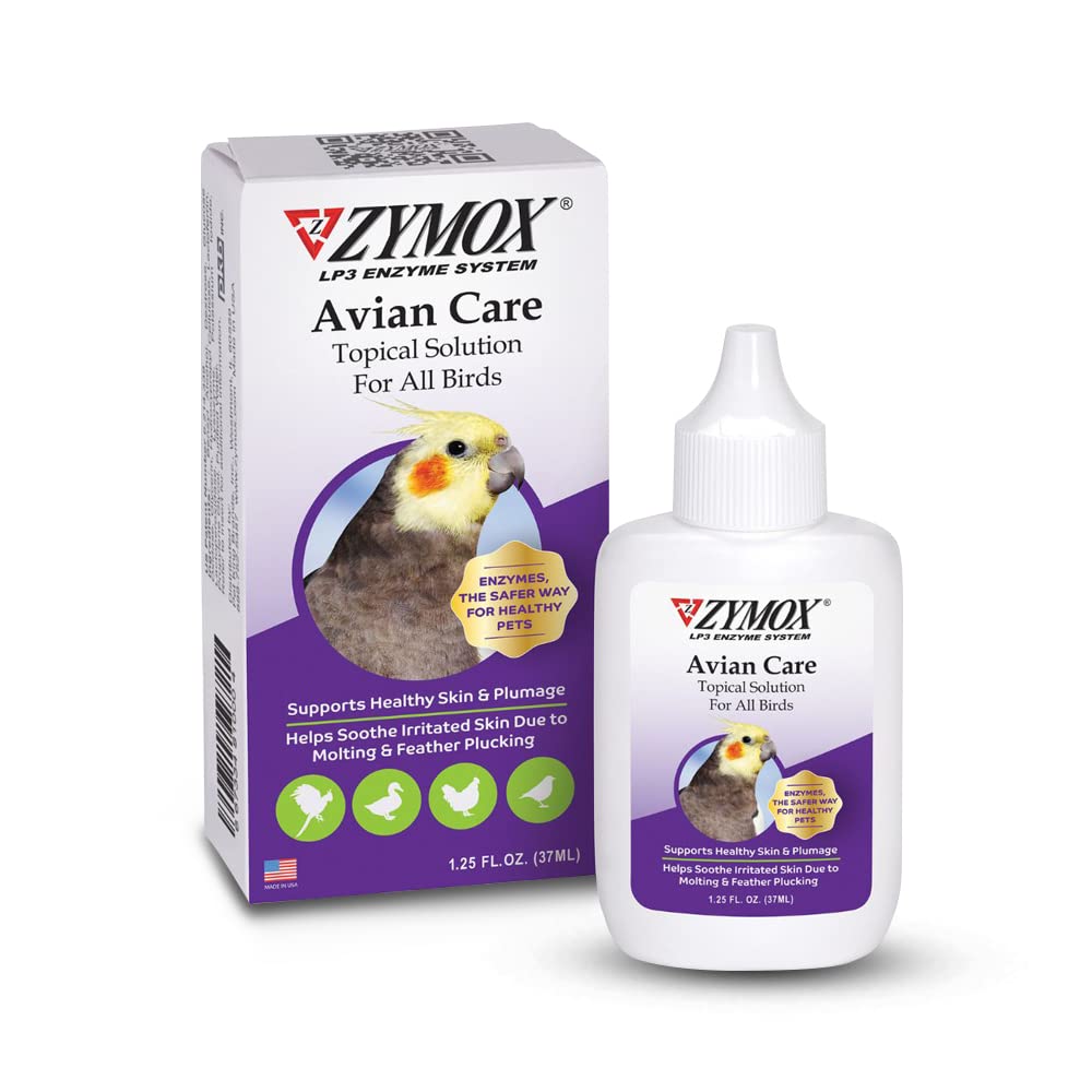 ZYMOX Avian Care Topical Solution w/o Hydrocortizon - 1,25 oz