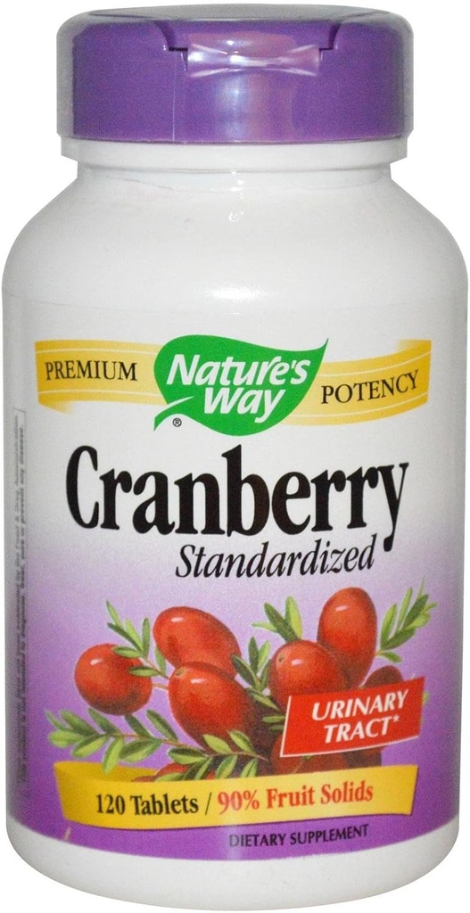 Natura's Way Cranberry Standardized - 400 mg - 120 comprimate
