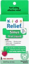 Copii ajutor pentru lichid sinus-oral pentru vârstele 0-9 ani zmeură, 0.85 Fl Oz