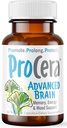 Procera Advanced Brain - Acționare rapidă - Ingrediente susținute de 100+ Studii - Îmbunătățirea memoriei, Rechemare - Concentrație - Clears Fog - Claritate mintală - Slows Cognitive Decline - 60 Conte