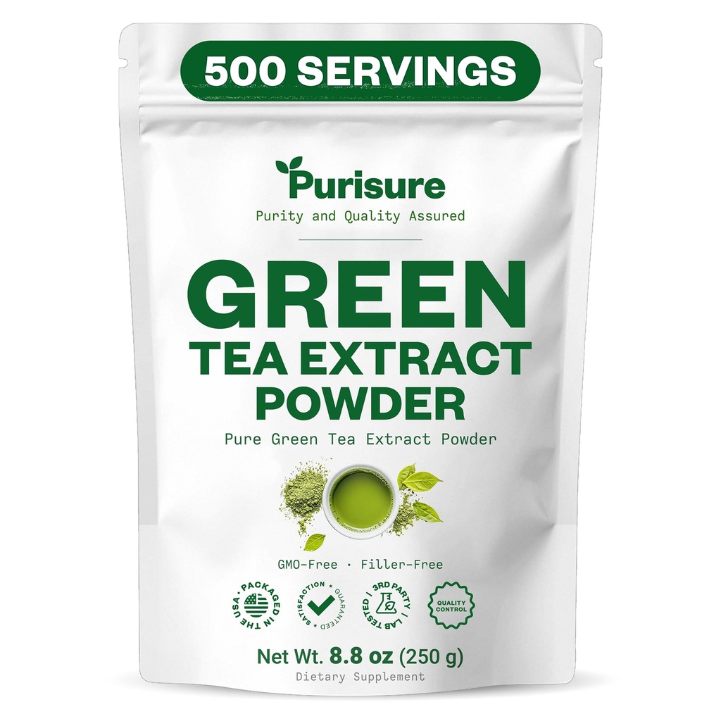 Purisure Green Ceai Extract de Powder Tea de la Premium Green Leaf 