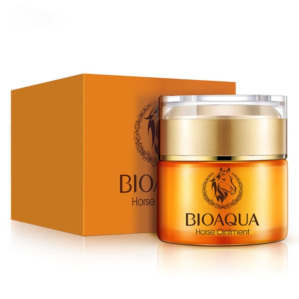 BIOAQUA HORSE Oil Cream Anti-îmbătrânire Magic Oint Miracle Skin Care Essence Clean 50g / 1.76oz