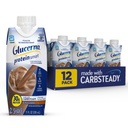 Glucerna Proteine Smart Diabetes Care Shake, Ciocolata, Diabetic Masă de înlocuire pentru a sprijini sânge Sugar Management, 30g Proteine, 150 Calorii, gata de băut, 11-fl-oz flacon, 12 Pack