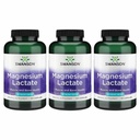 Lactat de magneziu Swanson - Supliment mineral de promovare musculare şi de sănătate osoasă - Lactat lactat de lactoză forma minerala pentru absorbţie blândă - (120 capsule, 84 mg fiecare) 3 Ambalaj
