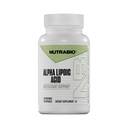 NutraBio Alpha Acid lipoic (ALA) Supliment, 300mg 