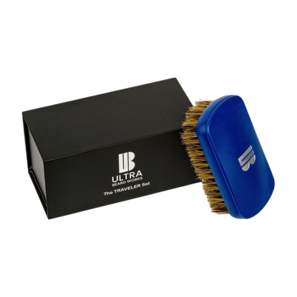 Periuță Magnetized High-end Barbă Set  Peria Ultimate este disponibil în trei seturi și mai multe culori.