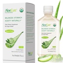 AloeCure USDA Organic Aloe Vera Juice Made Within 12 Hrs of Harvest - Pure Aloe Juice Natural Digestive Supplement to Support Digestion, Immune System and Balanced Stomac Acidity, 500ml Bottle