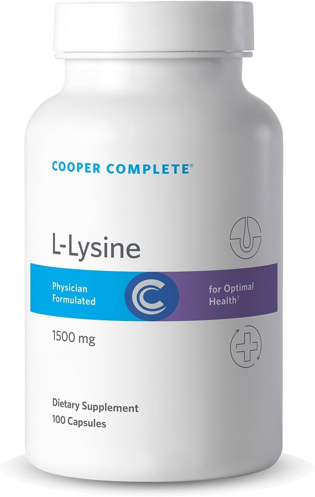 Cooper Complete L-Lysine - ambalaj de 1. Capsule vegetariene 100