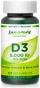 Potenţă mare Vitamina D3 5000 UI 