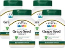 21st Century Grape Seed Extract de legume capsule, 60 Conte (21378) (Pachet de 4)