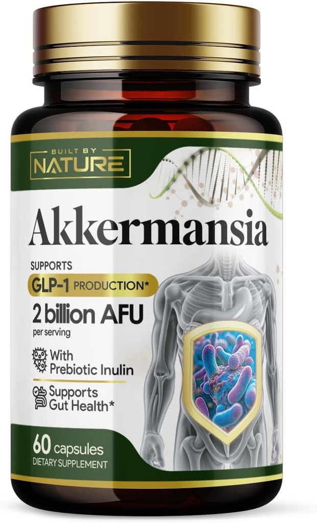 Construit de Nature Akkermansia Muciniphila Supliment Probiotic 