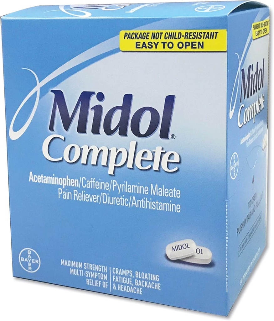 Midol Menstrual complet 50 caplete