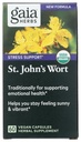 Gaia Herbs St. John's Wort, Vegan Liquid Capsules, 60 Count - Stres Support to Promove a positive and Sunny Mood