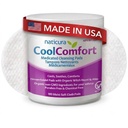 CoolComfort paturi de curăţare personală cu Vrăjitoare organice Hazel şi Aloe Vera - Şerveţele naturale şi rapide pentru arsuri hemoroizi, mâncărime, durere şi umflarea - 100 Pad-uri - Nu Parabens