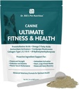 Dr. Bill’s Canine Ultimate Fitness & Health Vitamins for Dogs | Multivitamin for Dogs w/Coenzyme Q-10, Vitamin E, Vitamin D-3, Biotin, Folic Acid, Hyaluronic Acid Dog Vitamins and Supplements 680g
