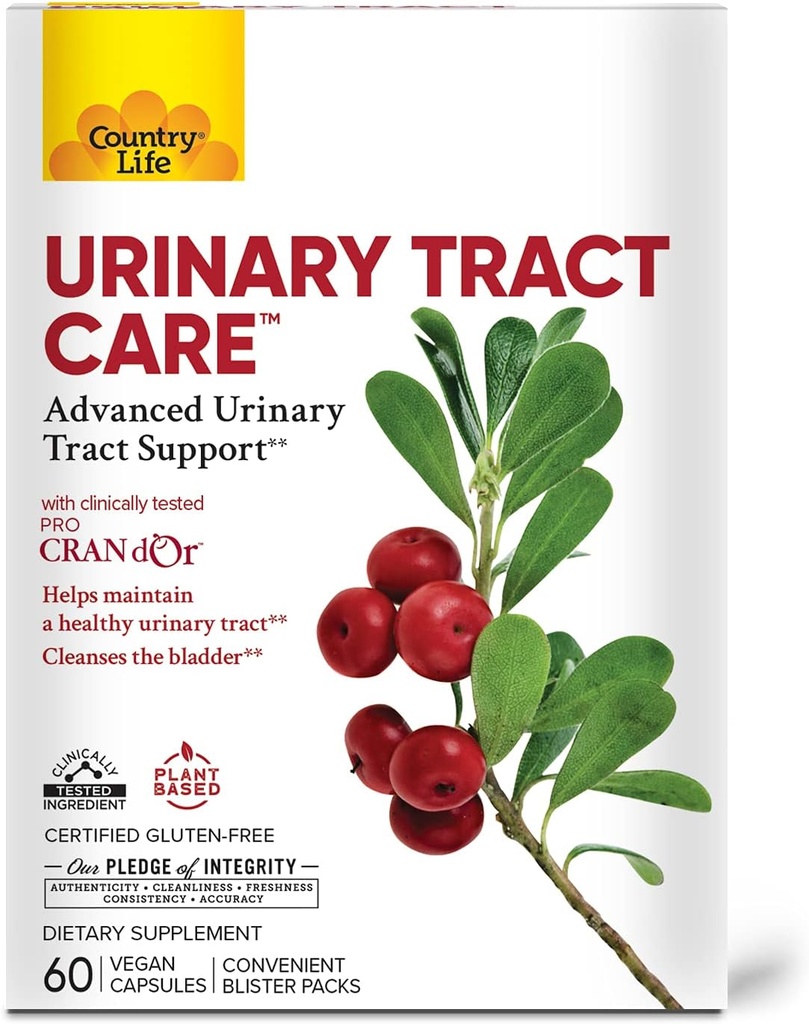 Country Life Women's Urinary Tract Care 60 VegCap