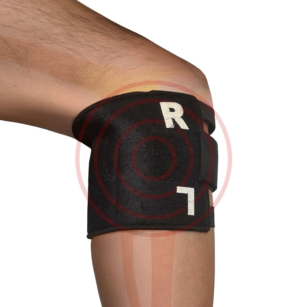 Genunchi Brace pentru Sciatica văzut la TV cu punctul de presiune Brace Relieve Acupressure Leg Sciatica, Self Heating Self Support Wraps & Pain Relief pentru bărbați și femei (CL-1)
