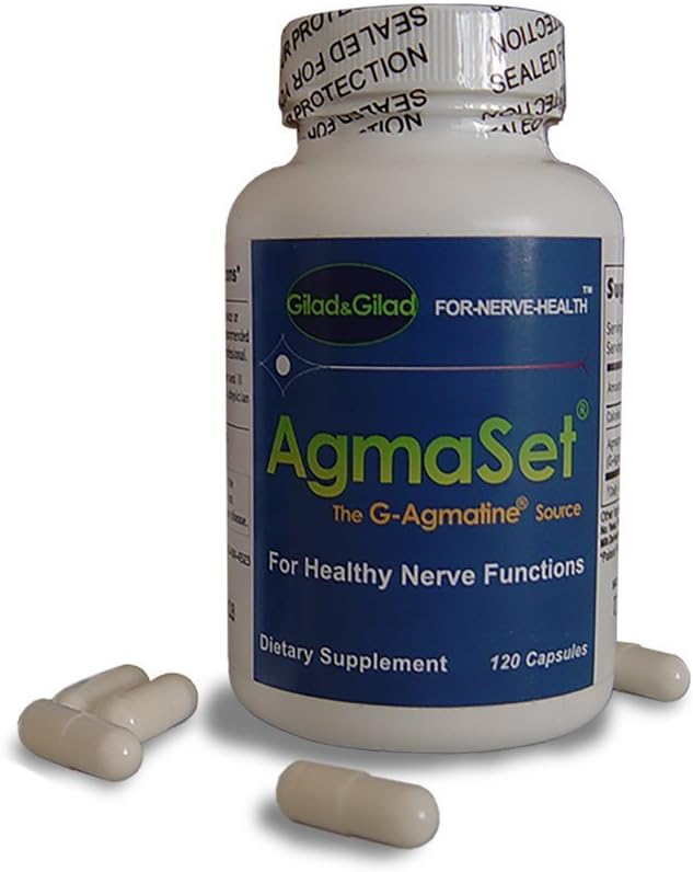 AgmaSet - Supliment de la Gilad&Gilad Oamenii de știință care au descoperit Agmatină pentru sănătate nervoasă.