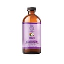 C60 Putere purpurie Organic MCT Ulei de nucă de cocos, Ulei organic de nucă de cocos presat la rece, 99.99% Pur C60 Carbon Fullerenes (16 oz)