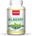 Jarrow Formulas Bilberry + Grapeskin Polyfenols 280 mg - 120 Veggie Caps - Suportă Vision & Eye Health - Până la 120 Servings