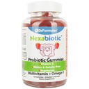 DrFormulas Multivitamine Gummies cu Omega 3 şi Probiotice pentru copii şi adulţi cu vitamina C 