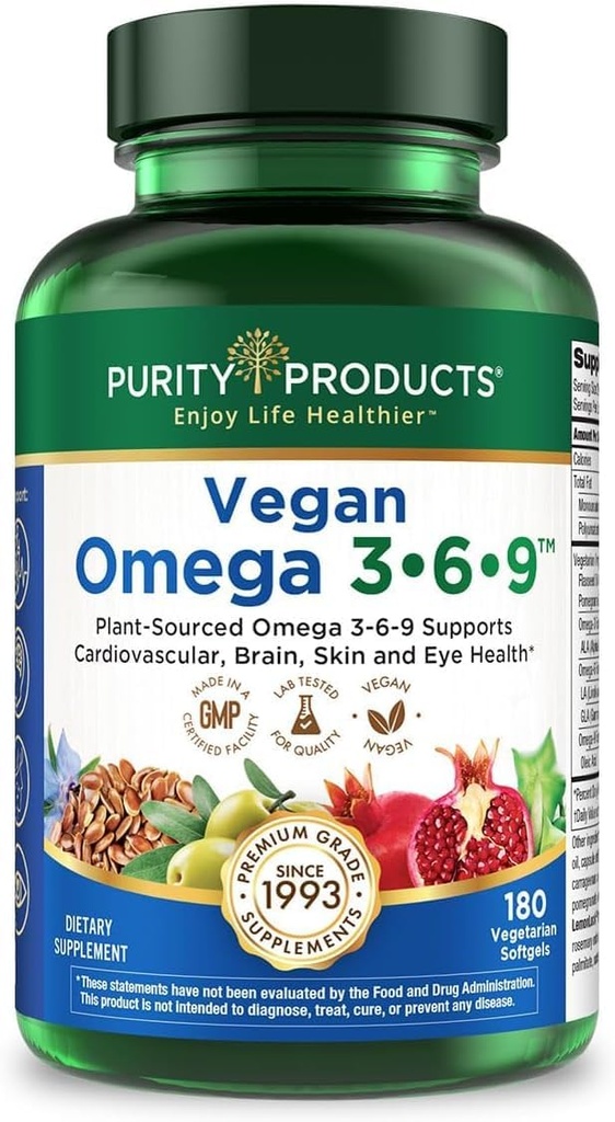 Produse de puritate Vegan Omega 3-6-9 Formula - 