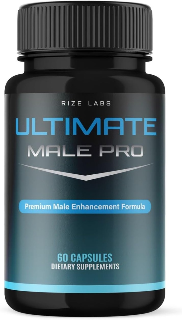 Ultimate Bărbat Pro Capsule pentru bărbaţi, Ultimate Barbat Extreme Supliment,All-Natural de sprijin pentru un stil de viaţă sănătos activ, UltimateMalePro Recenzii ((60 capsule)