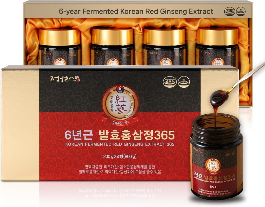 6-An Fermentat Coreean Red Ginseng Extract 