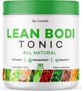 LIVORKA Lean Bodi Tonic, toate naturale avansate praf de formulă - 30 serviri pentru 1 lună