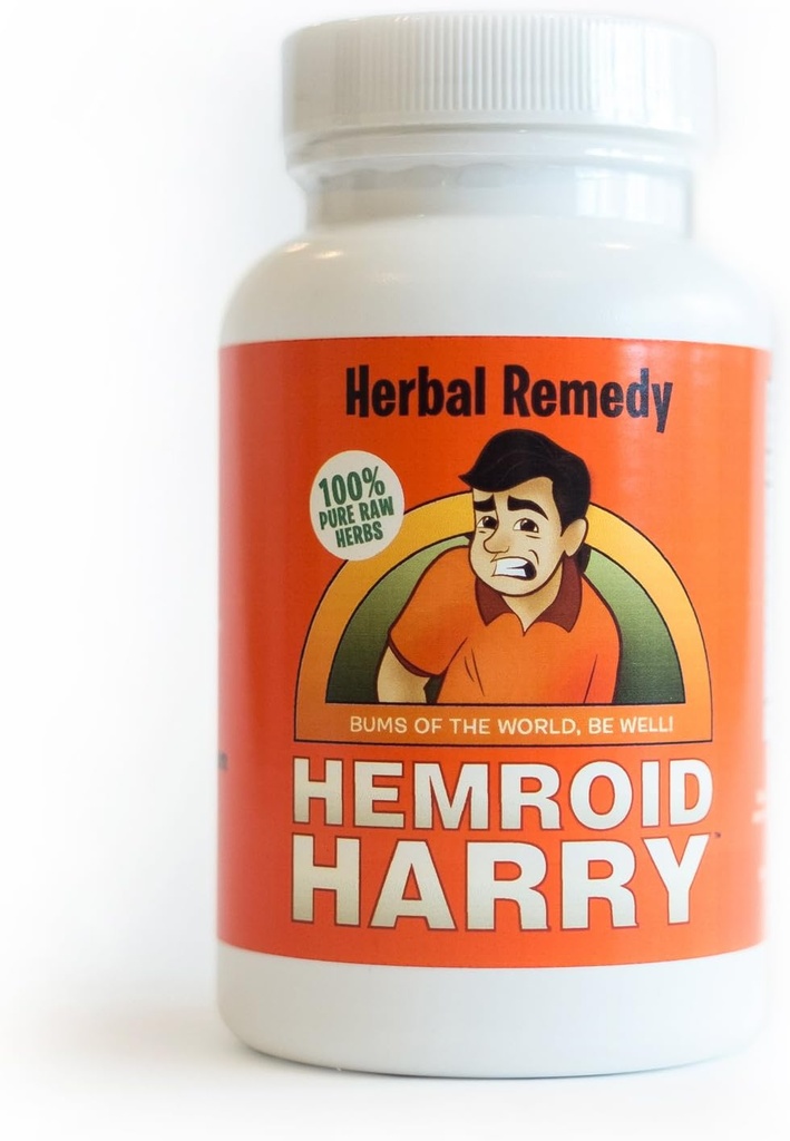 Hemroid Harry's Herbal Remedy, 30 Day (240 Count) - Tratament natural, Pastile