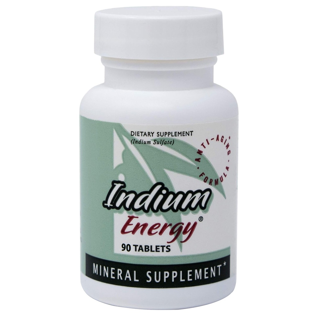 Cercetarea EAST PARK - Indium Energy - All Natural Indium Powerful Anti-Aging Support - ajută la creșterea energiei și susține Claritatea mentală, somnul, articulațiile și simțul general al binelui