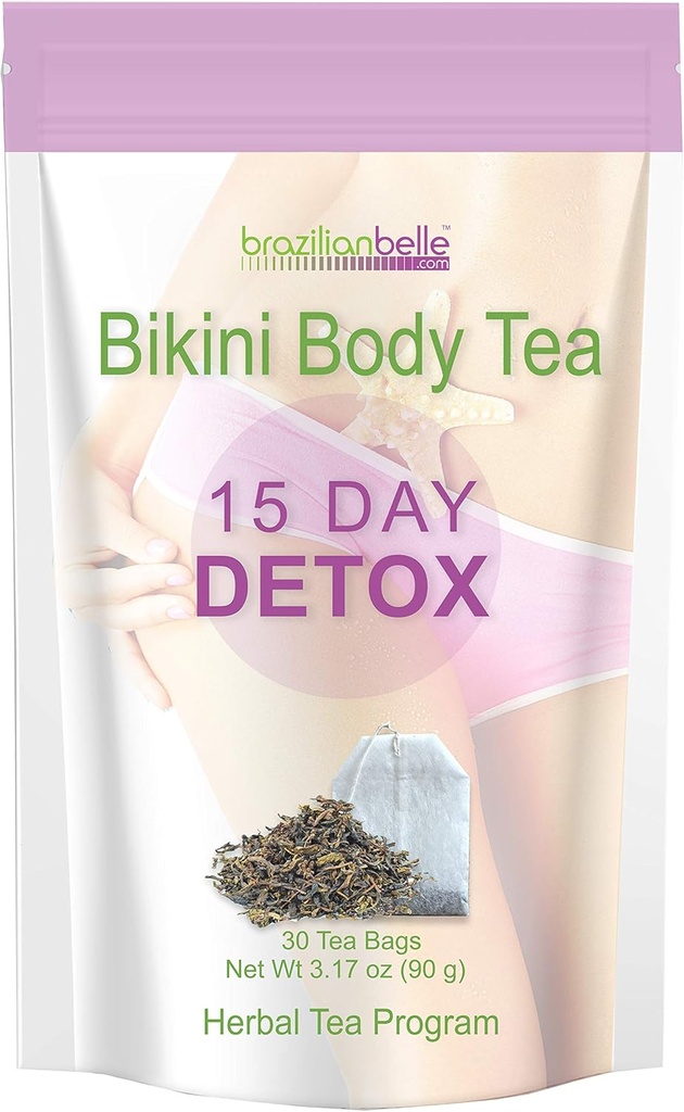 Bikini Body Detox Ceai - detoxifiere, stimulează nivelurile de energie, și îmbunătățește complexitatea (15 zi de detoxifiere)