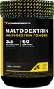 Primaforce Maltodextrin pulbere (2 Lire, fără aromă) - Grad alimentar Maltodextrin pulbere pentru creșterea energiei de antrenament, Gain & Endurance