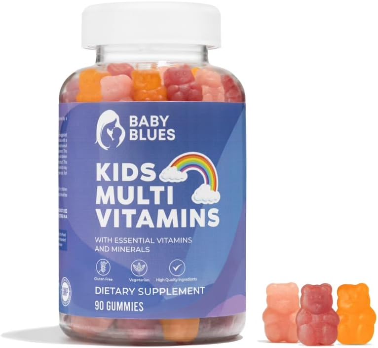 Baby Blues Complete Kids Multivitamine Gummies - Vitamine esentiale pentru sanatatea zilnica a copiilor - Gummy ursuleti multivitamine pentru copii